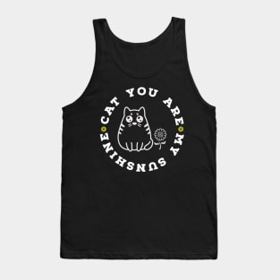 You Are My Sunshine Cat Tank Top